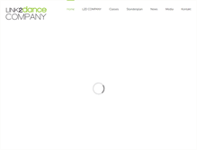 Tablet Screenshot of link2dance.de